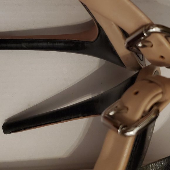 COACH Open Toe Strappy Heels - Size 7.5 - Picture 8 of 10